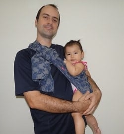 dad baby sling